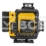 Лазерный уровень мультипризменный Denzel DLV 360-4T, 30 м, зеленый луч, Li-Ion 2,4 Aч, штатив, фото15