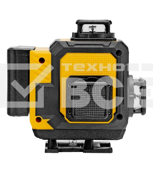 Лазерный уровень мультипризменный Denzel DLV 360-4T, 30 м, зеленый луч, Li-Ion 2,4 Aч, штатив