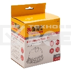 Щетка для УШМ Denzel 125 мм, Чашка, крученая нержавеющая проволока 0,5 мм, М14 746273, фото3