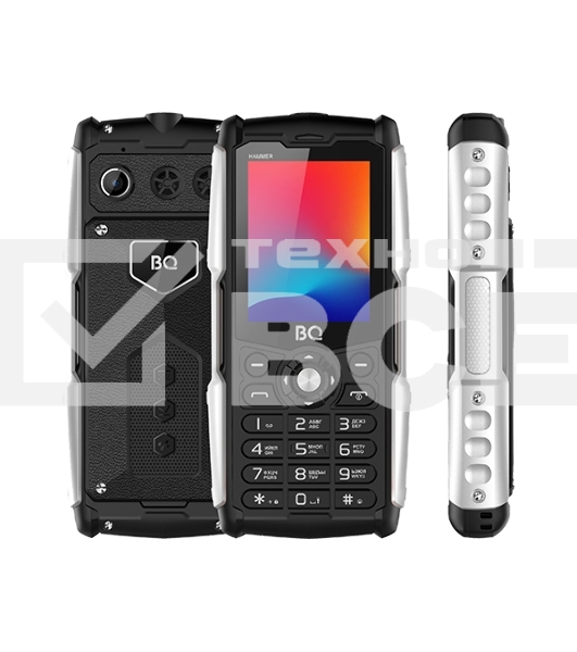 Мобильный телефон BQ 2449 Haммer черный