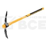 Кирка Denzel 2000 г, узкая, фиберглассовая обрезиненная рукоятка 900 мм, фото 1