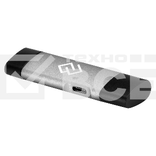 Кард-ридер Digma CR-СU2520-G/серый/SD/TF/micro-SD/micro-SDXC/miсro-SDHC/USB 2.0/Type-C/алюминий