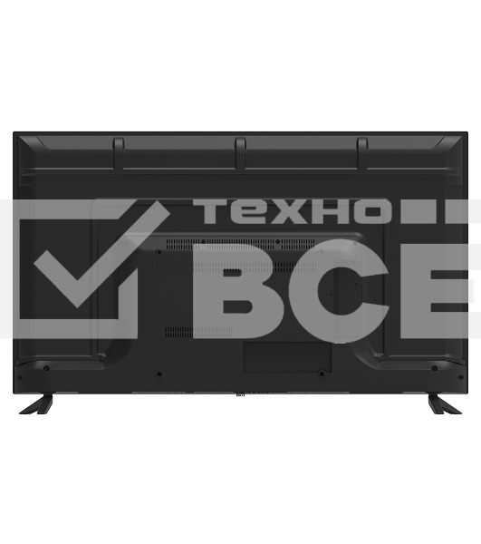 Телевизор MEGAMAX 50' 50MG11USM черный DLED UHD 60Hz Smart TV