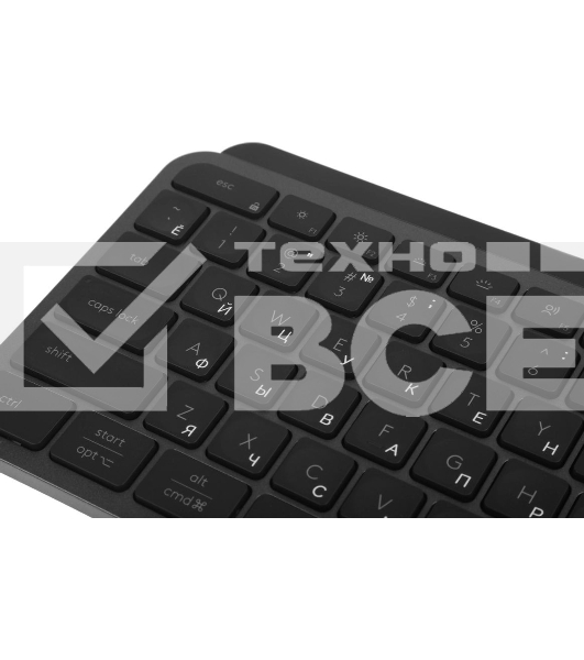 Клавиатура беспроводная Logitech MX Keys S (920-011600) графит