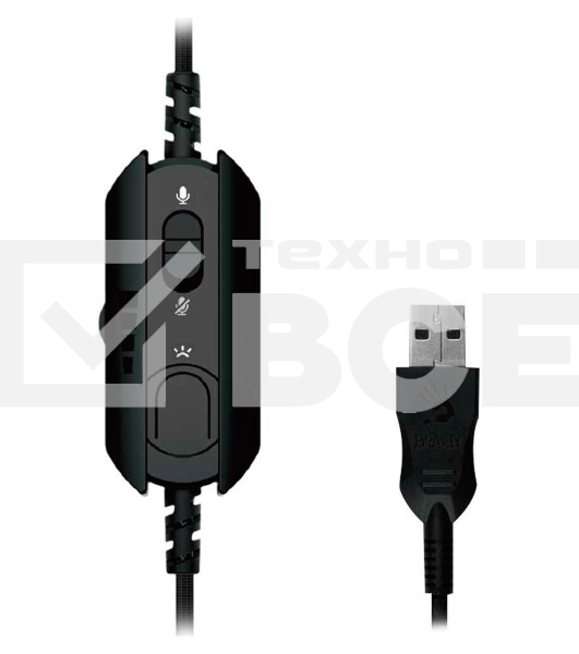 Гарнитура Bloody G575 чёрный, проводная, подсветка