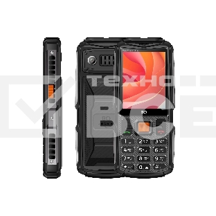 Мобильный телефон BQ 2830L Tank Connect Max черный/серый