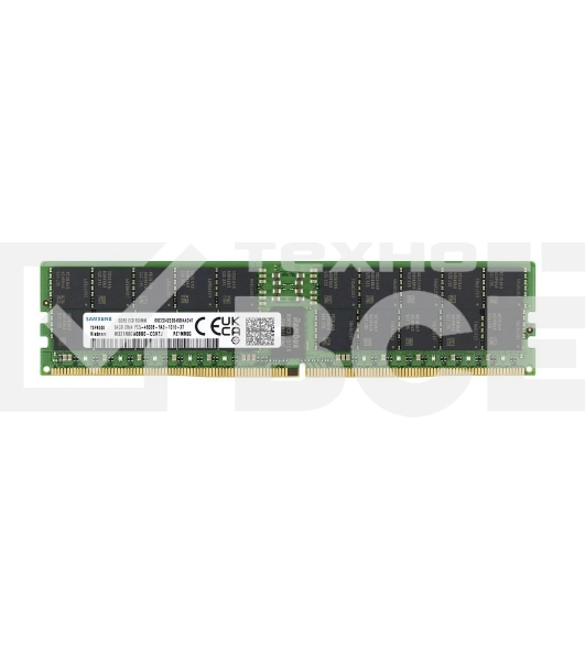 Оперативная память Samsung, DDR5, 64GB (1x64GB), 4800MHz, CL40, ECC, RDIMM, OEM