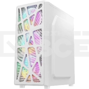 Компьютерный корпус Aerocool / Formula Mana белый без БП ATX 3x120mm 1xUSB2.0 1xUSB3.0 audio bott PSU