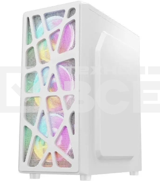 Компьютерный корпус Aerocool / Formula Mana белый без БП ATX 3x120mm 1xUSB2.0 1xUSB3.0 audio bott PSU