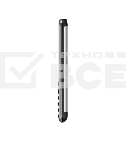 Мобильный телефон Maxvi X10i серебристый металлик