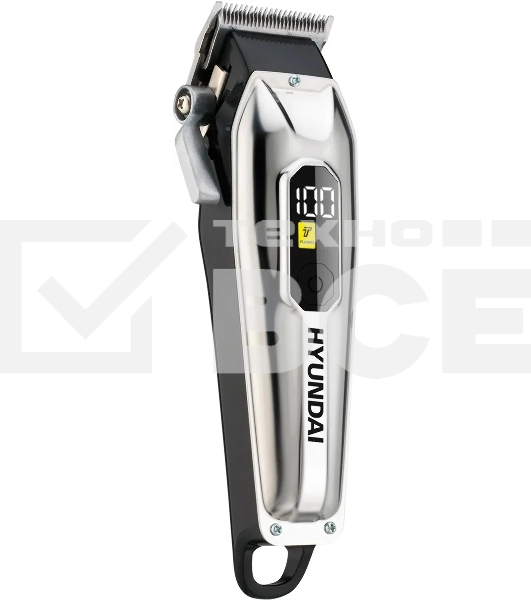 Машинка для стрижки Hyundai H-HC7110 черный/черный 5Вт (насадок в компл:6шт)