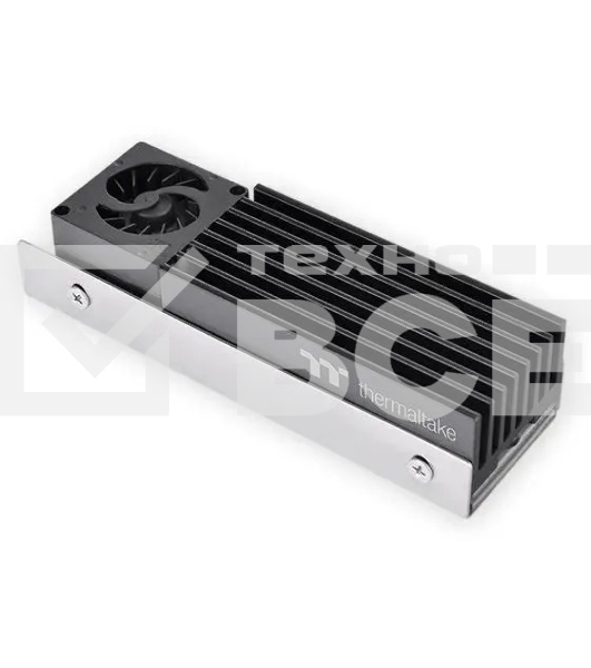 Радиатор для SSD Thermaltake MS-1 черный 16дБ металл Ret (CL-O043-AL02BL-A)