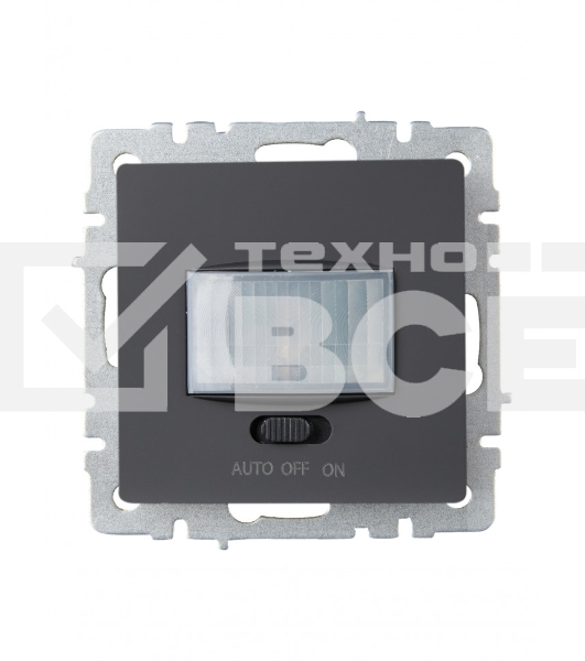 Датчик движения IEK BRITE ДС10-1-БрГ BASE графит