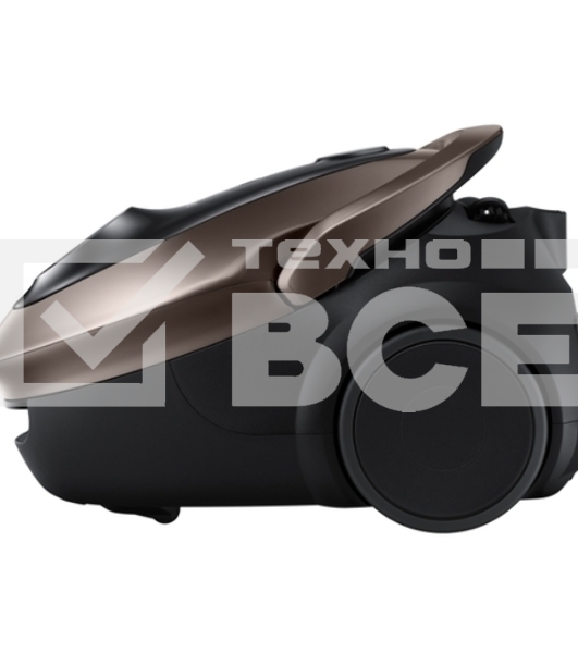 Пылесос Samsung VC20M2589JD/EV золотой/черный, 460/2000 Вт, уборка сухая, пылесборник мешок, 2,5 л