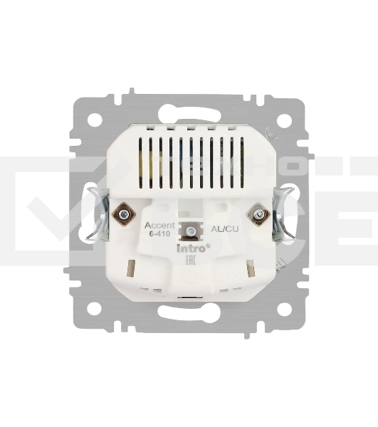 Розетка Intro Accent 6-410-05 P+E Schuko со шторками 16А-250В + 2хUSB IP20 СУ антрацит Б0063698