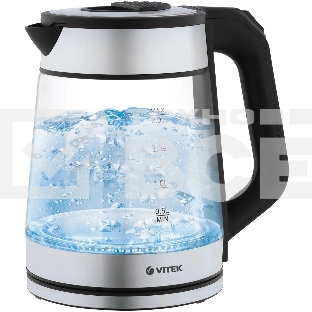 Чайник Vitek VT-1176 черный 2200W 1.7л