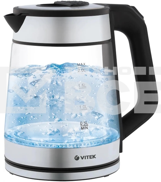 Чайник Vitek VT-1176 черный 2200W 1.7л