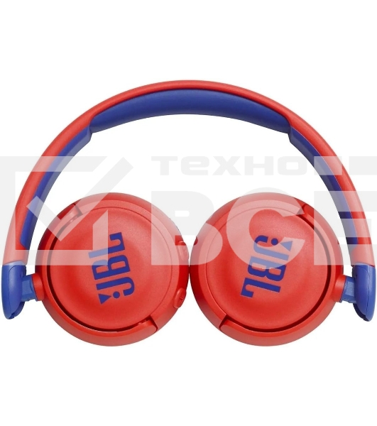 Наушники детские JBL JR 310BT (накладные), красный