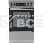 Плита электрическая Gorenje GEC5C40XAOT серебристый, конфорок 4 шт, духовка 70 л, 50 см x 85 см x 59.4 см, фото 1