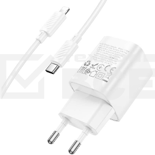 Сетевое зарядное устройство HOCO C148Aai 1Type-C PD 30W, белый