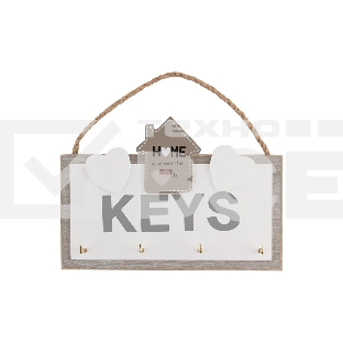 Ключница Волшебная страна, с подвесом, 4 крючка