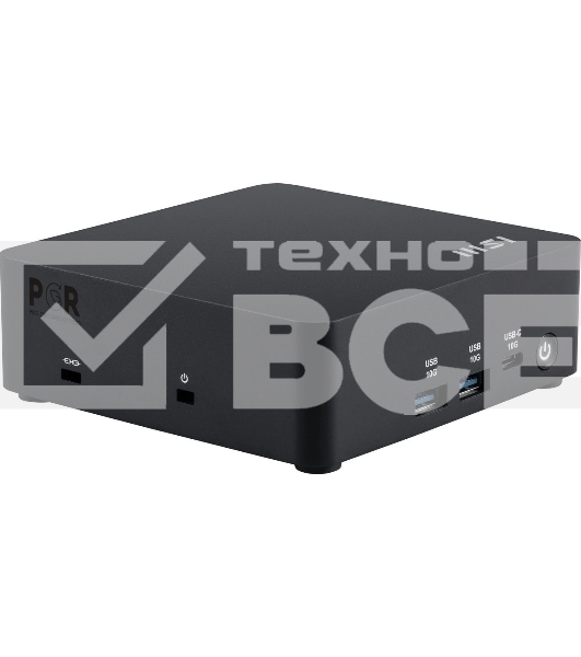 Неттоп MSI Cubi NUC AI 1UMG-064XRU Core Ultra 7 155H (1.4) 16Gb SSD 1Tb Graphics CR без ОС 2xGbitEth WiFi BT 120W черный (9S6-B20911-065)