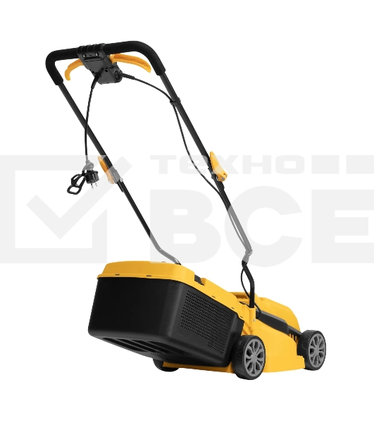 Газонокосилка электрическая Denzel GMC-1200, шир., 32 см, 1200 Вт, 3 уров., травосб. 30 л