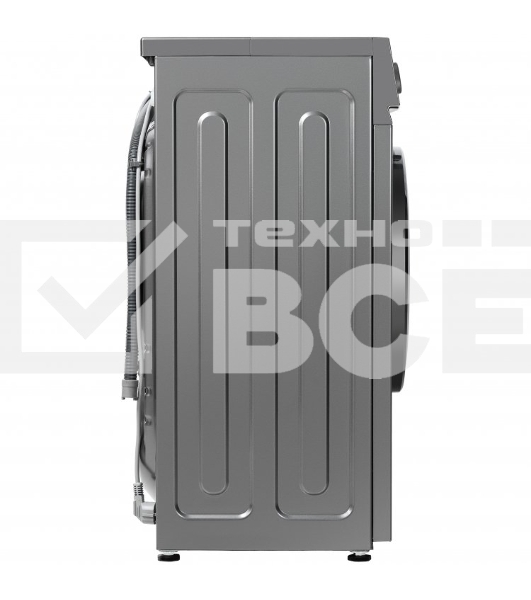 Стиральная машина Бирюса WM-SM510/10 M металлик, загрузка фронтальная 5 кг, 1000 об/мин, класс: А+++