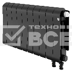 Радиатор биметаллический Royal Thermo Infinity 300 Noir Sable VR80 - 10 секц., фото 1