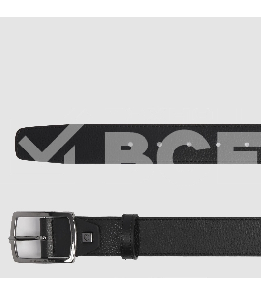 Ремень мужской Piquadro Modus CU6744MOS/N 125х3.5 см черный натур.кожа