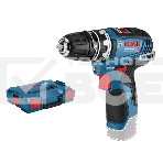 Дрель-шуруповерт Bosch GSR 12V-35 FC, Аккумуляторная, 12В, Без АКБ, Кейс, фото 1