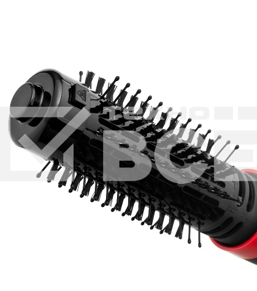 Фен-щетка BRAYER BR3133RD черный/красный, 1000 Вт, 40 мм