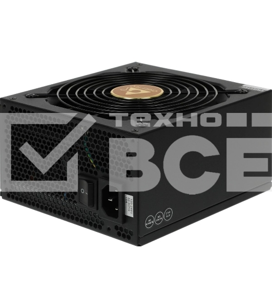 Блок питания Chieftec BDF-1000C, 1000Вт, 80 PLUS Bronze, 140мм, модульный, черный