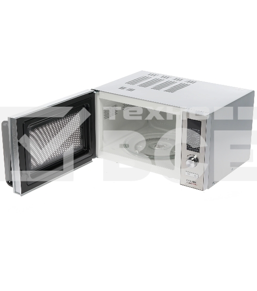 Микроволновая печь Centek CT-1588 серебристый, 25 л, 900 Вт, переключатели - кнопки, поворотный механизм