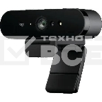 Камера Web Logitech BRIO черный 13Mpix (4096x2160) USB3.0 с микрофоном (960-001725), фото5