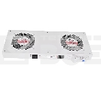 Модуль вентиляторный, 2 вентилятора с терморегулятором R-FAN-2T , фото 1