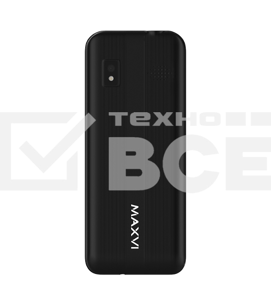Мобильный телефон Maxvi K21 черный