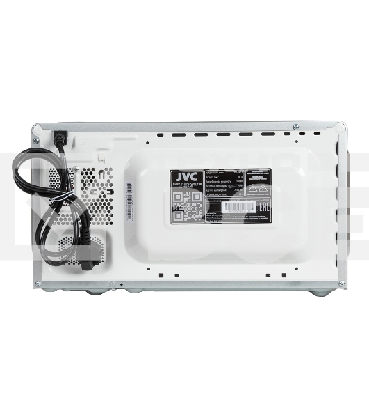 Микроволновая печь JVC JK-MW140M серебристый, 20 л, 700 Вт, переключатели - поворотный механизм