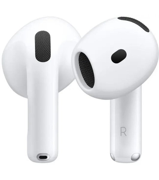 Гарнитура вкладыши Apple A3050,A3053,A3058 AirPods 4 белый (MXP63LL/A)