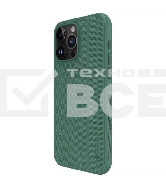 Чехол Super Frosted Shield Pro, темно-зеленый, (AP IP15 Pro Max)