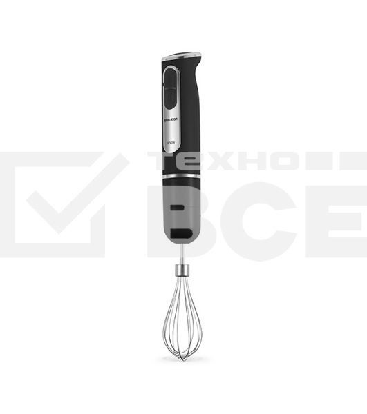 Блендер Blackton Bt HB1030SS черный, 1100Вт, Регулировка скорости (кол-во): 2 скоростных режима, Тип управления (механический / электронный): Механический, Мерный стакан: Да, Объем мерного стакана, мл: 600 мл, Скорость работы в режиме «Турбо» (об/мин): 15