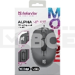 Мышь проводная Defender Alpha MB-507 черный, 1000 dpi, USB, кнопки - 3, фото9