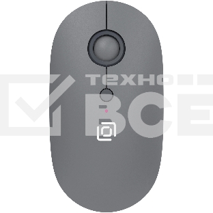 Мышь беспроводная Oklick 409MW графитовый, 1600 dpi, радиоканал, Bluetooth, USB, кнопки - 4