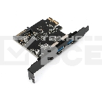Контроллер USB 3.1 Gembird SPCR-03 в разъем PCI-e, 2xUSB-A + 1xType-C, фото4