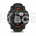 Смарт-часы Garmin Instinct 3 Solar черный, черный ремешок 45мм, фото3