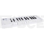 Клавиатура MIDI [231511] Arturia [MicroLab 3 White] 25 клавиш, чувствительных к скорости нажатия, сенсорные полосы pitch и modulation, режим игры аккордами, разъем для подключения педали, type-c, ПО: Analog Lab Intro, Ableton Live Lite. Цвет - белый., фото10