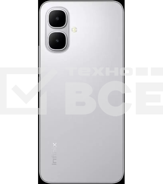 Смартфон Infinix SMART 10 4/128Gb серебристый