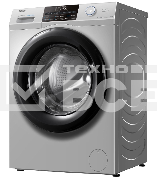 Стиральная машина Haier HW70-BP12959ASE серебристая, загрузка фронтальная 7кг, 1200 об/мин., класс: A+++