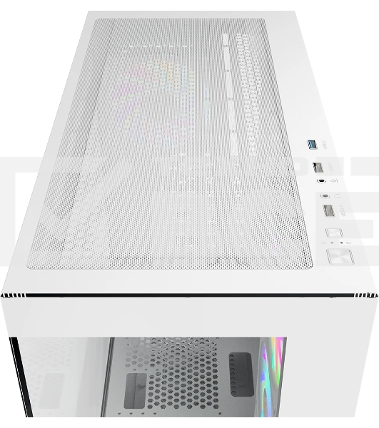 Компьютерный корпус Ocypus Gaммa C72 WH ARGB ATX/win/white/4 ARGB fans/no PSU/Tempered Glass