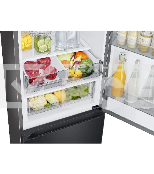 Холодильник Samsung RB34C7B5EB1/EF 2-хкамерн. черный мат. инвертер